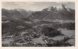 Berchtesgaden Mit Watzmann Und Steinernem Meer Ngl #155.109 - Sonstige & Ohne Zuordnung