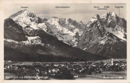 Garmisch Mit Wettersteingebirge Gl1929 #154.790 - Autres & Non Classés