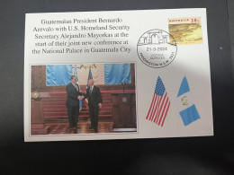 3-6-2024 (12) Guatemala President Meeting With & US Homeland Security Secretary - Christentum