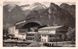 Oberammergau - Passionsspieltheater Mit Kofel, Not Und Notkar Gl1941 #155.248 - Otros & Sin Clasificación