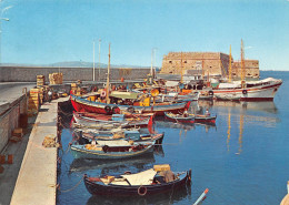 Kreta - Kandia: Hafen Gl1975 #155.370 - Greece