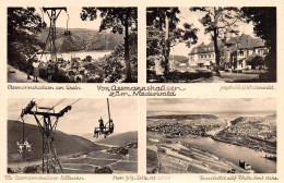 Assmannshausen Am Rhein Jadschloss Niederwald Seilbahn Rosselblick Ngl #156.016 - Autres & Non Classés