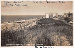 Nordseebad Westerland Auf Sylt Blick Von Der Dünenhöhe Gl1936 #156.244 - Sonstige & Ohne Zuordnung