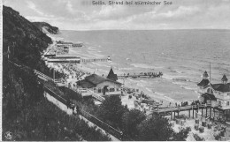 Sellin Auf Rügen Strand Bei Stürmischer See Ngl #169.824 - Autres & Non Classés