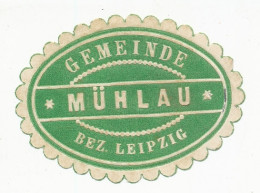 Sondermarke (Keine AK!) Die Gemeinde Mühlau Bez. Leipzig #156.577 - Altri & Non Classificati