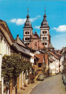 Amorbach Im Odenwald, Abteigasse Mit Abteikirche Gl1978 #G5594 - Altri & Non Classificati