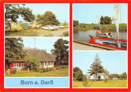Born (Darß) Campingplatz Bauernhaus Boote Gl1987 #169.846 - Other & Unclassified