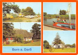 Born (Darß) Campingplatz Bauernhaus Boote Gl1985 #169.845 - Autres & Non Classés