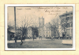 CPA  1909 CHINE CHINA SHANGHAI CUSTOMS HOUSE PLACE POSTMARKS  Old Postcard - China