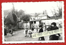 Photo Originale Villers-Cotterêts (02) Cour Du 40 Rue Du 18 Juillet 1918 - 2scans - Orte