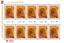 Namibia - 2006 Centenary Of Otjiwarongo Sheet (**) # SG 1052 , Mi 1212 - Félins