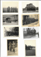 Allemagne - Militaria  Soldats Allemands à Situer 8 Photos    Réf 10651 - Sonstige & Ohne Zuordnung