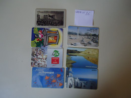 GREECE USED  PHONECARDS  LOT OF 7   FREE SHIPPING - Greece