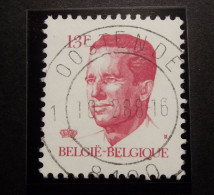 Belgie Belgique - 1986 - OPB/COB N° 2203 ( Lot 1 Value ) - Koning Boudewijn Type Velghe  Obl. Oostende - Gebraucht