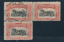 BELGIAN CONGO   1921 ISSUE COB 92 USED - Gebruikt