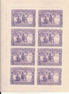 BELGIAN CONGO   1931 ISSUE SMALL SHEET OF BOOKLET MNH PLATE NUMBER 2 - Unused Stamps