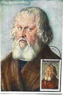 Rwanda & Maximum Card,  The 500th Anniversary Of The Birth Of Albrecht Durer 1972 (68688) - Used Stamps