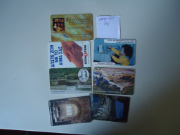 GREECE USED  PHONECARDS  LOT OF 7   FREE SHIPPING - Grèce