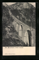 AK Mendelbahn, Grosser Viadukt Der Bergbahn  - Autres & Non Classés