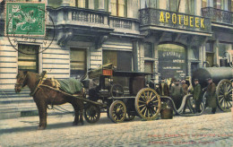 BELGIQUE - Anvers - Cart Of The Public Property - Apotheek St Andries - Attelage -  Colorisé -  Carte Postale Ancienne - Antwerpen