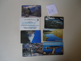 GREECE USED  PHONECARDS  LOT OF 7   FREE SHIPPING - Greece