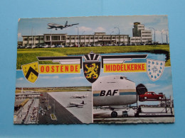 Luchthaven OOSTENDE MIDDELKERKE Flughafen Airport ( Edit.: Kruger ) Anno 19?? ( Zie SCANS ) ! - Aerodromi