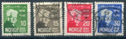 NORWAY 1932 Bjørnson Centenary Used.  Michel 163-66 - Used Stamps