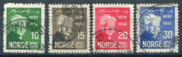 NORWAY 1932 Bjørnson Centenary Used.  Michel 163-66 - Gebruikt