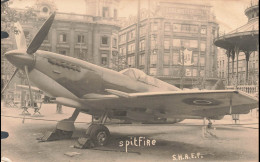 TRANSPORTS - Avion - Carte Photo -  Spitfire - S.H.A.E.F - Carte Postale Ancienne - Altri & Non Classificati