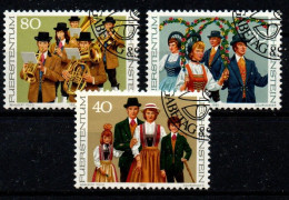 1980 - Liechtenstein 695/97 Costumi   ++++++++ - Oblitérés