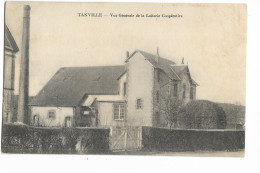 61 - TANVILLE - Vue Générale De La Laiterie Coopérative. CPA Ayant Circulé. - Autres & Non Classés