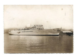 La Marseillaise Départ Pour L' Indochine  1951  ( Même  Album De Famille De Metz 6 Photos ) - Bateaux