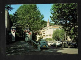 Amélie Les Bains Entrée De L'hopital Militaire Thermal, Renault 4cv, Renault 4l, 404 Peugeot - Amélie-les-Bains-Palalda