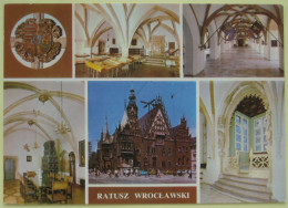 Wrocław / Breslau - Mehrbildkarte "Ratusz Wrocławski" - Polen