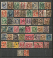 ESTADOS UNIDOS CONJUNTO DE SELLOS USADOS ANTIGUOS - Used Stamps