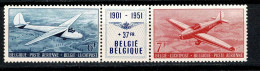 Belg. 1951 LP / PA  26/27 Nieuw Zonder Gom / Neuf Sans Gomme  (2 Scans) - Neufs