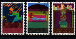 1980 - Liechtenstein 702/04 Santo Natale   ++++++++ - Gebruikt