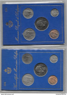 FDC 1974 FR ET FL  Monnaie Royale De Belgique - FDC, BU, BE & Coffrets