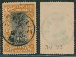 Congo Belge - Mols : N°56 Obl Simple Cercle "Thysville" (dentelure 15) - Used Stamps