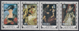 ANGUILLA 290-293,unused - Rubens