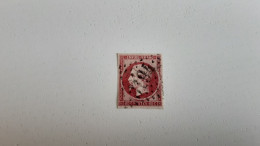 FRANCE TIMBRE  NAPOLÉON III  N°17B  OBLITERE GC 3194 SANS DÉFAUT - 1853-1860 Napoleon III