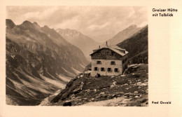 H2933 - Greizer Hütte Floitenkees - Alpenverein Sektion Greiz - Verlag Alpine Postkarten - Zillertal