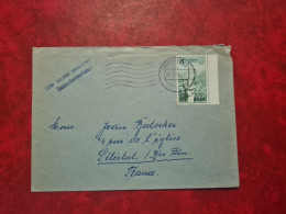 Lettre / Carte   1956      SAAR  SAARBRUCKEN FLAMME  TAG DER BRIEFMARKE - Other & Unclassified