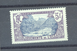 Océanie  :  Yv  37  * - Unused Stamps