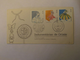 BRAZIL  FDC COVER INDUMENTARIAS DE ORIXAS 1982 - Other & Unclassified