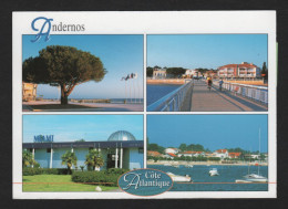 ANDERNOS 15 (33 Gironde) Vues Diverses De La Ville - Multivues - La Jetée - Le Casino - Andernos-les-Bains