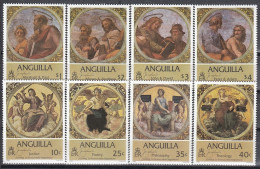 ANGUILLA 577-584,unused - Religión