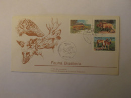 BRAZIL  FDC COVER FAUNA BRASILEIRA 1982 - Altri & Non Classificati