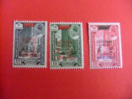 49 ADEN QU'AITI STATE IN HADHRAMAUT 1966 / Churchill Overprints / SG 65 / 67 MNH YVERT 54 / 56 MNH - Saoedi-Arabië