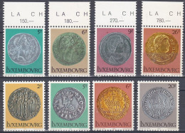 Luxembourg 1979-1980 NMH Monnaies Romaines Et Monnaies Du 14ème Siècle (A3) - Ongebruikt